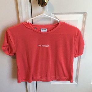 Gymshark cropped tee